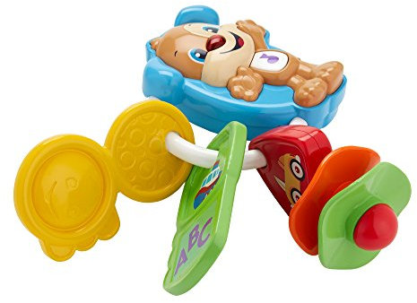 Fisher Price FPH60 - Chiavi Conta e Vai - Dentaruolo Giocattolo Elettronico Ridi Impara 6-36 Mesi
