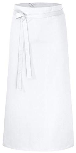 DESERMO Premium Vorbinder 100cm x 100cm (L X B) - Hochwertige Profi-Schürze für Frau und Mann - Innovative Mischung aus Baumwolle und Polyester