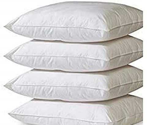 GENER Set 4 Pezzi Anima Imbottitura anallergica per Cuscini Divano, Poltrona, Letto da Rivestire in Quattro Misure (45 X 45) (45X45)