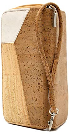 Malandro Fashion Kork Geldbörse Ella ~ Portemonnaie aus Kork - vegan, nachhaltig produziert