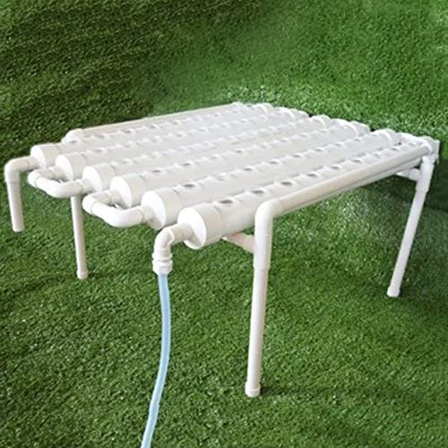 RibasuBB Hydroponic Site Grow Kit 54 emplacements 1 couche pour culture hydroponique Garden System Outil de culture de légumes Kit de clonage de légumes Fleurs Éducation Hydroponics