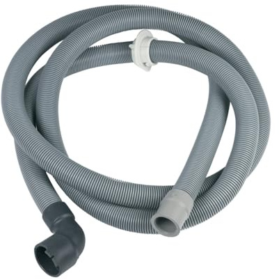 easyPART passend für Electrolux 140003571019 Ablaufschlauch 31/21mmØ 2,25m | für Geschirrspüler, Endstück gewinkelt, Endstück gerade, Innenanschluss, Zulaufschlauch, Spülmaschine, Kompatibel mit AEG