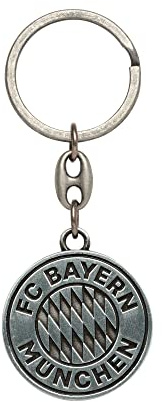 FC Bayern München | Schlüsselanhänger Logo| Silber