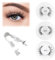3 Pair PestañAs Postizas Magneticas PestañAs Magneticas 3d PestañAs Postizas PestañAs MagnéTicas Reutilizables PestañAs Postizas Magneticas PestañAs Magneticas Con Rizador De PestañAs