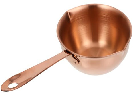 UKCOCO Olla Pequeña Para Estufa Acero Inoxidable Derretir Hervir Leche Sopa Versátil Cocinar