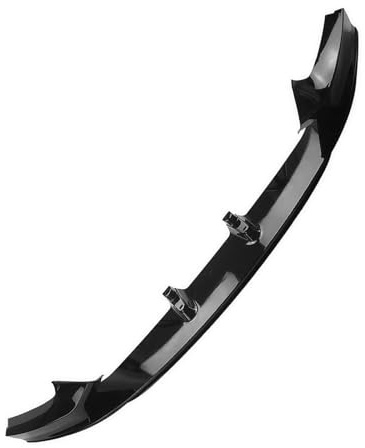 APOQTHF Avant Becquet Choc Avant pour BMW 2 Series F22 F23 230i M240i 220i 2014-2021 Noir Brillant Séparateur Inférieur Voiture Plaque Protection Kit Carrosserie Lame Aileron