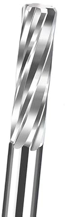 1pc 2.1-3mm Machine Reamer Spiral Metal Cutter 4 Flutes CNC Chucking Reamer Cutting Tools Coated Steel(Uncoated2.1X20X50L)