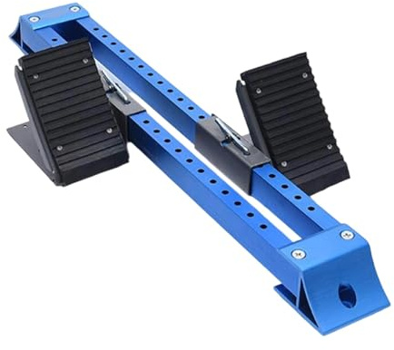KiBcsLic Track Starting Block in Alluminio Pedale Sprinter Regolabile Attrezzo Assistente per Salto Dispositivo di Avvio per Corridori Portatile E Adatto Ad al