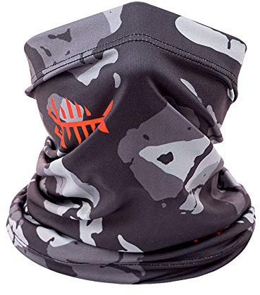 Bassdash UPF 50+ UV protección solar cuello Polaina Pesca Máscara Caza Kayak Senderismo Ciclismo Esquí Deportes