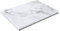 Flexzion Planche à pâtisserie en marbre avec pieds en caoutchouc antidérapants, blanc, 30.5x40.6 cm, antiadhésive, servir des couverts pour les fêtes, la cuisine