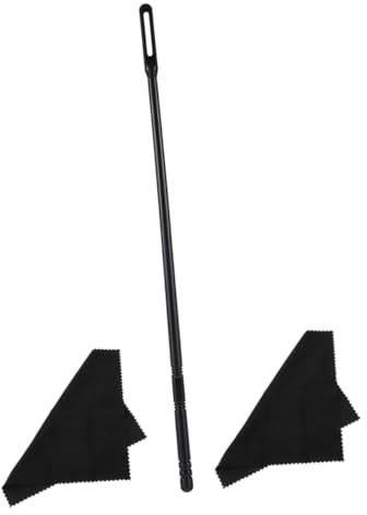 BESTonZON Flötenset Reinigungsbürste und Stab-reinigungstuch Zur Flötenpflege