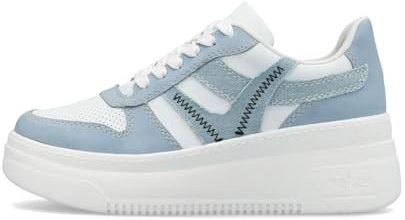 Rieker Damen Schnürhalbschuh in blau - Gr. 39