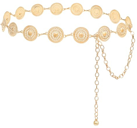 Neoreal Metal Waist Chain Sun Flower Body Belly Belt Gold Silver Belts Jewelry Accessories for Women Girls