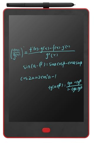 NDNCZDHC Tablette de Dessin Graphique avec écran LCD LED Double Face avec Stylet, Bloc de Dessin numérique Compatible avec Android 6.0, iOS 13.3 et supérieur, 6,8 x 10 Pouces