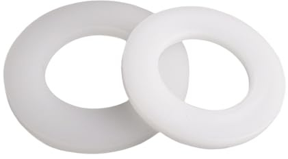 YUQIWANG(レインキのお店) Rondelle circulaire isolante plate en plastique épaissi en nylon M2M3M4M5M6M8M10M12M16M20(50pcs M10X16X3)