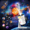 Projecteur Ciel Etoile,4K HD Réaliste Planetarium Projecteur avec 10 Disques de Film,Rotatif 360°Projecteur Etoiles Plafond,Projecteur Galaxie avec Minuteur pour Décoration Chambre