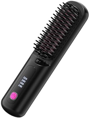 Fer à lisser portable sans fil, outil de taraudage automatique, simulateur tactile rapide, vitesse réglable, compatibilité universelle, 4,5 x 20,5 cm, pour la maison, les voyages