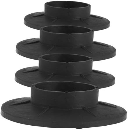 HIAKDOFT 4pcs Washer Shock Pads Vibration Absorber for Washing Machine Rubber Feet Stabilizer Support Rv Camping Floors