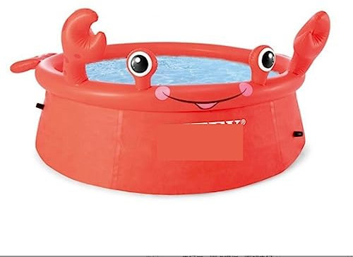 GOOPEEG Piscina Acqua Piscina Gonfiabile Piscina Gonfiabile con Palline Marine Piscina Fuori Terra da Giardino Esterni