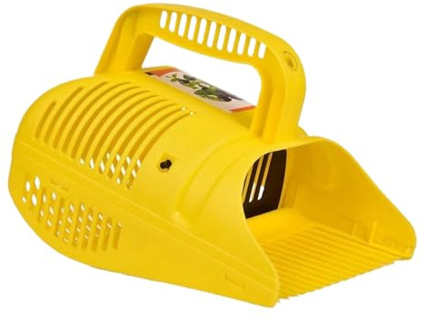 Chaies Strumento di raccolta di mirtilli per giardino - Rastrello raccoglitore di mirtilli - Rastrello da giardino ergonomico efficace con pettine per lamponi maturi giardini casa mora nero fattoria