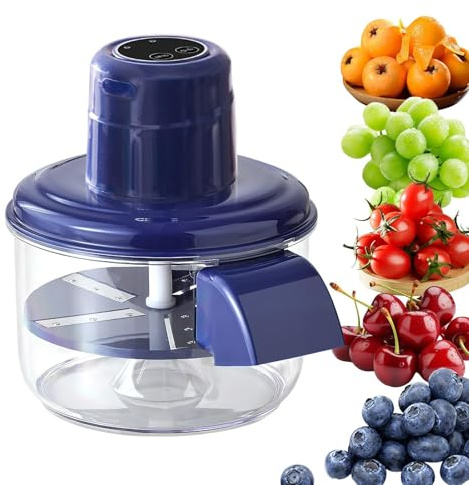 Peladora Eléctrica De Uvas | Peladora Automática De Frutas, Tomates Y Ajos | Pelador Automático Multifuncional Recargable Con Batería De 1300 MAh Para Cocina Doméstica
