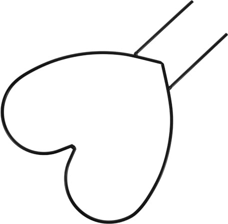 SEWOART Treillis de Jardin en Fer pour Plantes Grimpantes, Support Solide et Facile à Fixer, Protection des Plantes Ipomée Lys