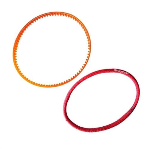 2 Correas para motor exterior de maquinas de coser domesticas y semiindustriales
