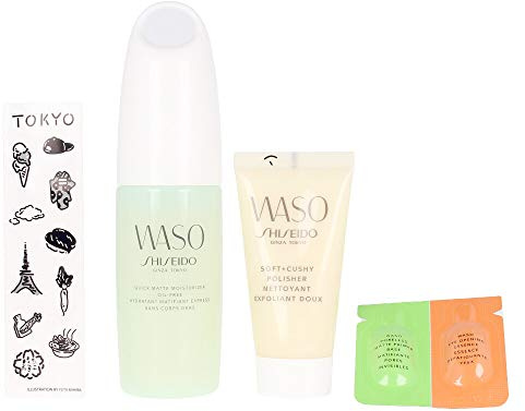 Shiseido Waso Quick Matte Moisturizer Oil - Free Lote 3 Pz, 300 g