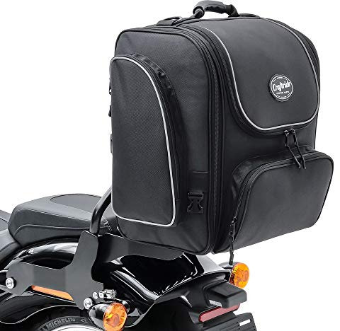 Sissybar Tasche kompatibel mit Chopper/Custombike TM4 39-49L sw CB45407