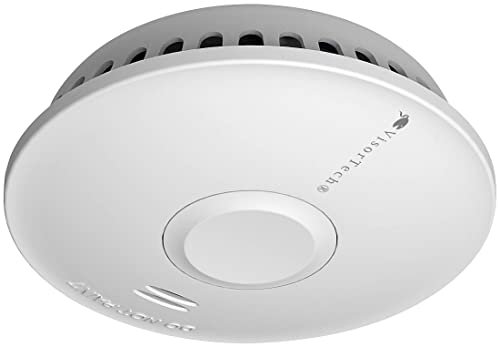 VisorTech Rauchmelder koppelbar: Vernetzbarer Funk-Rauchmelder, 85 dB, VDs-Zertifiziert, 10-J.-Batterie (Funkrauchmelder vernetzbar, Kanbellos Vernetzbare, Alarmanlage)