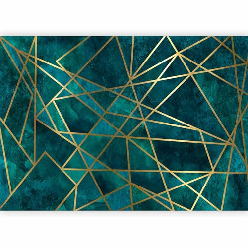murando - Carta da Parati Moderna Spessa per Soggiorno, Astratto 400x280 cm | Fotomurali in TNT, Spessore Maggiore, Decorazione da Muro XXL, Carte da Parati Moderne, Illusione, Produzione Europea