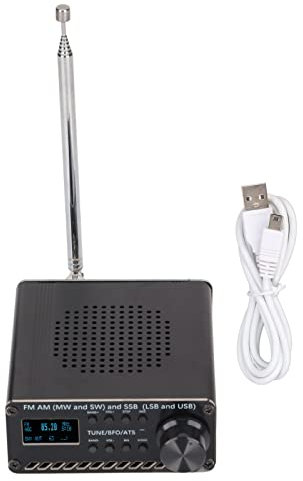 Receptor De Radio Portátil Escáner De Banda Completa Grabador De Radio Portátil FM AM (MW SW) SSB (LSB USB) Grabador De Mano Si4732