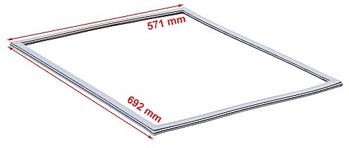 JCSPARES® - Guarnizione Magnetica 692 x 571 mm Per FREEZER CONGELATORE Frigorifero Compatibile Con Whirlpool Bauknecht Ed Ulteriori