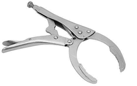 Pinza per Filtro Dell'olio Regolabile Chiave Strumento di Rimozione del Filtro Dell'olio Regolabile, 240 Mm Acciaio Legato per Auto Pinza per Rimozione del Filtro Dell'olio