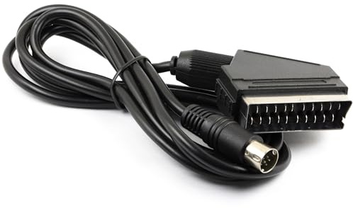 jujinglobal Câble péritel AV RVB 1,8 m pour Sega Genesis 2 & 3/MD2/MD3