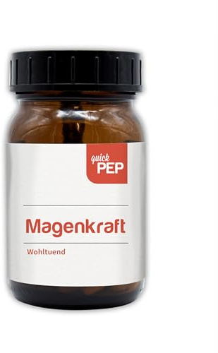 quickPEP Magenkraft Magen Kapseln 100 Stk. - Hochwertiger Wirkstoff Komplex aus Ingwerpulver und Magnesiumsalz der Speisefettsäuren