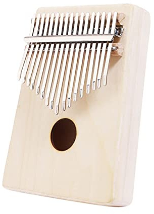 JEWEDECO Selbstgemacht Leeres Daumenklavier Kalimba Malmaterial Für Kinder Tragbares Finger Musikinstrument Zum Bemalen Und Musizieren