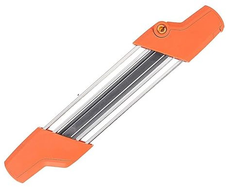 TFixol Manual Chainsaw Sharpener 2-in-1 Easy File Sharpener Hand-held Grinder Accessories for Chainsaw Maintenance(D: 5.5mm/7/32'')