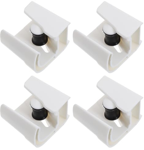 Zerodeko Lot de 4 Supports pour balais : Fixations murales pour balais-serpillères - Supports adhésifs antidérapants sans perçage pour Manche de Balai - Rangement pour Pelle et Balai dans Le Garage