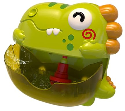 Jouet à bulles pour baignoire - Fabricant automatique de mousse avec lumières et musique, design de dinosaure | Créatifs de longue durée, design moderne, divertissant, dispositif de jeu d'eau