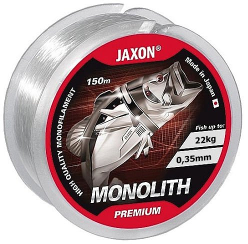 Jaxon Angelschnur Monolith Premium 150m / 0,10mm-0,35mm Spule Einzelschnüre Monofile NEU&OVP (0,02€/m) (0,35mm / 22kg)