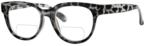 Eyekepper Bifokal-Lesebrille Damen Stilvolle Lesehilfe -Graue Schildkröte +2.00