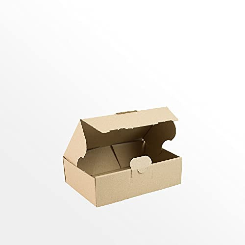 MB1-160 x 110 x 50 mm 500 Stück Braun - Briefkarton für Maxibriefkartons - Versandkartons & Warensendung Karton - Maxibrief Karton Versand - Kartons zum Verschicken - Büwa Verpackung