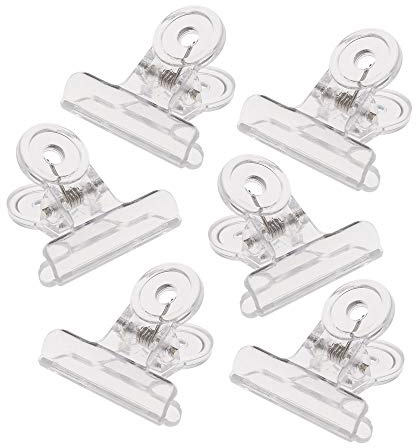 Nail Art Clip C-Courbe, Layhou 6pcs Pince à Ongles Clip Extension pour Former les Ongles Clips Ongles Extension avec Courbe en Forme de C Clip à Ongles de Courbure pour Femme Manucure et Nail Art