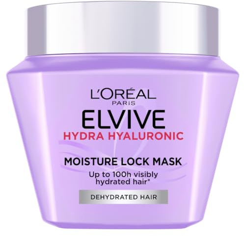 L'Oreal Elvive Hydra Hyaluronic Hair Mask with Hyaluronic Acid for Dry Hair