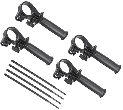 CoCud Verstellbarer Seitlicher Vorschlaghammergriff, Ersatzgriff für Hammerbohrer mit einem Bereich von 41-44 mm - (Anwendungen: für 13A Schlagbohrer), 4 Stück