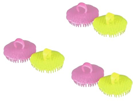 TOVINANNA 3 Sets Kopfhautbürste Haar-spa-massage-tool 6-teiliges Shampoo-bürstenset für Die Rücken Körperpeeling Creme- 2 Stück * 3