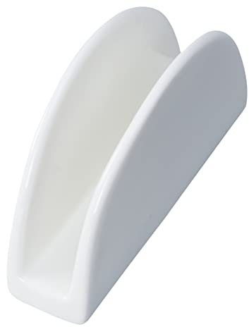 COLLBATH Serviettenhalter Aus Keramik Für Papierservietten Wiederverwendbarer Tischhalter Für Küche Esszimmer Und Wohnzimmer Hochwertige Keramik