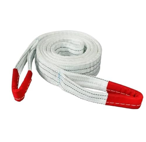 SynapSYA Hebeschlinge 4-lagiges Geflecht, verschleißfest, Hebeband, Kranhebezeug, industrielles Hebezeug, Flachriemen, Anhängerseil, Lagergewicht 1–2 t(2 Ton Length 6m)