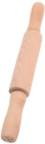 UPKOCH Wooden Rolling Pin Mini Children's Modeling Dough Roller Craft Tool for Baking Pastry Boys and Girls Kitchen Activities